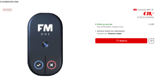 Flitsmeister FM ONE voor €39 bij de Mediamarkt