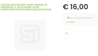 Cooler Master Addressable RGB Led Controller voor €16 via SiComputers