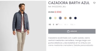 Cazadora para Hombre Barth por 8.99€