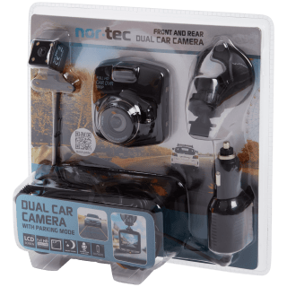 Nor-Tec dual dashcam voor auto voor €19,95 bij de Action