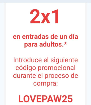 2×1 en Entradas PortAventura Park.