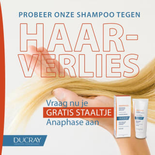 Gratis sample Ducray Anaphase+ shampoo via Facebook