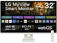LG 32SR73U-W 32" Ultar HD Smart monitor voor €279 bij Bol