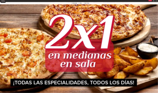 Promoción 2×1 en Pizzería Carlos