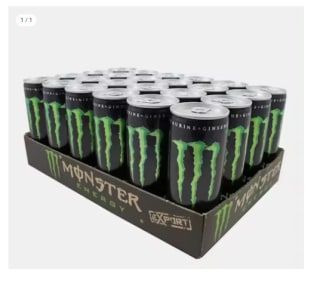 Pack 24 Monster Original 250ml por 13.3€