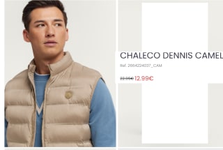 Chaleco para Hombre Dennis por 12.99€