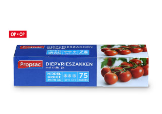 Gratis bij Jan Linders punten : Propsac diepvrieszakken 3L