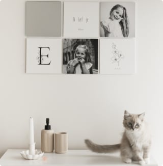 25% korting op foto wanddecoratie bij Modulari