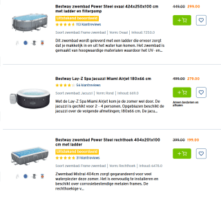 Tot 50% korting op Bestway zwembaden bij de Gamma