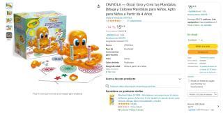 Óscar Gira y Crea tus Mandalas de la marca Crayola por 15,40€
