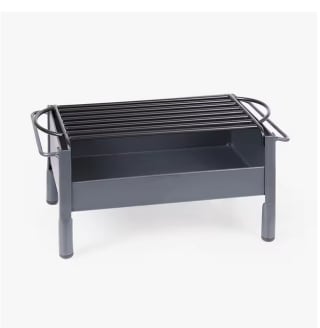 ALLPERCOM STARTELECTRIC | Barbacoa portátil | Barbacoa sobremesa apta para Leña o carbón vegetal Mini parrilla de mesa Barbacoa para camping por solo 16,75€