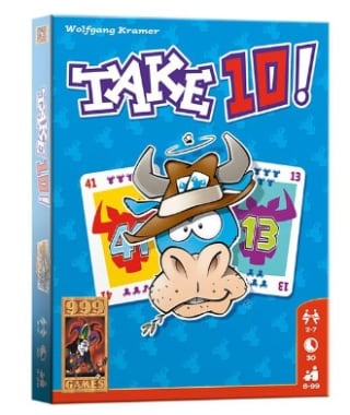 999 Games Take 10 Kaartspel voor €5,99 bij Trekpleister