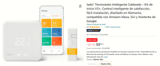 tado° Slimme Thermostaat V3+ Starterskit - Bedrade variant voor €99,99 bij Amazon