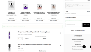 Gratis Take The Day Off™ Makeup Remover Mini bij bestelling bij Clinique