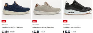 Tot 65% korting op alle Skechers bij Bristol
