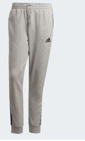 Pantalon Essentials French Terry Tapered Cuff 3-Stripes à 25€