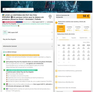 Estancia Exe Layos Golf 4*, ubicado a 20 minutos del parque Puy du fou con entradas incluidas desde 55€pxp