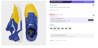 Zapatillas Joma T.Set 2304 Royal por 42.25€ (Cuenta Nueva 32.25€)