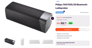 Philips TAS7505/00 Bluetooth Luidspreker voor €59,95 bij iBOOD