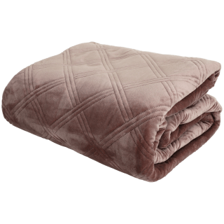 Velvet Bedsprei 220 x 240 cm voor €19,95 bij de Action