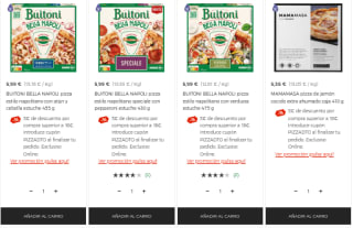 Código Ahorro 5€ Selección de Pizzas y Cervezas en Elcorteinglés