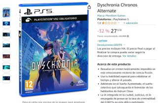Videojuego para Ps5 Dyschronia Chronos Alternate por 27,12€