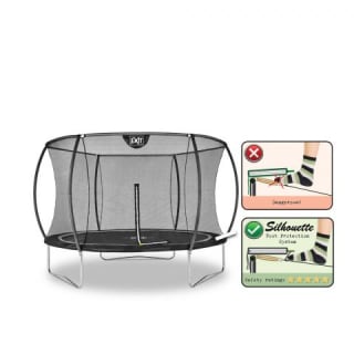 EXIT Black Edition Incl Net- Trampoline - 305cm - voor €199 bij Welkoop
