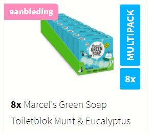 50% korting op alle Multi packs van Marcel's Green Soap bij Plein