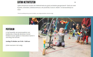 Gratis activiteiten en gratis toegang tot theater voor kinderen tijdens Nationaal Theater Weekend 23 t/m 30 oktober