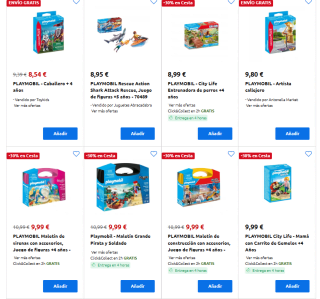 30% Extra descuento en Playmobil en Carrefour grandes ofertas