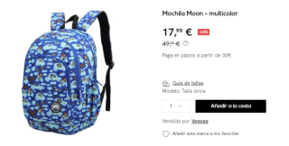 Mochila Kukuxumusu Moon por 17.99€