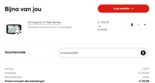 Kortingscode voor 35% korting op TomTom navigatiesystemen