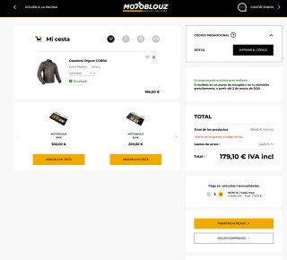 Chaqueta de moto SEGURA COBRA AAA cuero por solo 179,10€