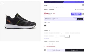 Zapatillas para Hombre Kelme K-rookie por 14.3€