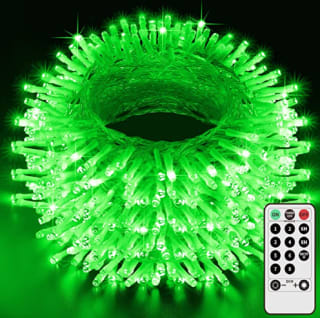 Cadena de luces LED verde 120m 1000 luces a 16.99€