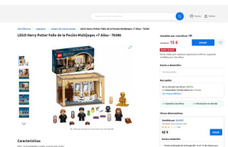 Harry Potter Lego Fallo de la Poción Multijugos