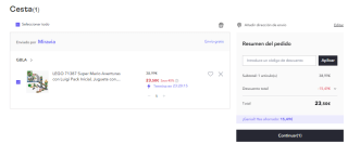 LEGO 71387 Super Mario Aventuras con Luigi Pack Inicial por 23.5€