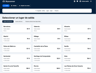 Vuelo España - Sofía desde 52€ con Skyscanner