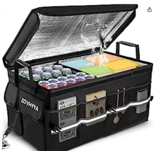 Organizador Maletero Coche 68L Bolsa para Baúl Coche Caja Almacenamiento por 24.99€