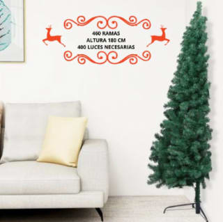 Árbol Medio Pino Navideño 180 Cm por $23.890