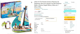 Lego Friends Aventura Marinera de Stephanie por tan sólo 26,99€
