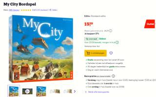 My City puzzelspel voor €15,59 bij Bol.com