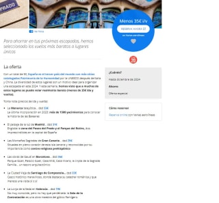 Vuelos a 6 sitios Patrimonio de la Humanidad desde 19€ i/v