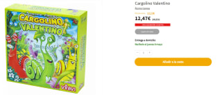 Juego de mesa Cargolino Valentino por 12.47€