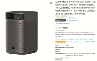 XGIMI MoGo 2 Pro 400LM Full HD voor €469 bij Amazon