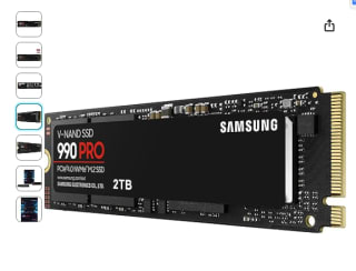 Samsung SSD 990 PRO 2TB voor 134,90 euro