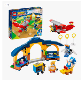 Lego Sonic: Taller Y Avión Tornado De Tails por 24.74€