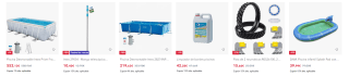 Hasta 77% descuento en productos especiales piscina. No te pueden faltar grandes ofertas
