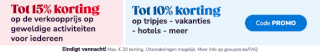 Tot 15% korting bij Groupon België