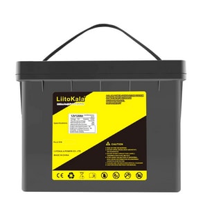 Batería LiitoKala LiFePO4 12 V 12,8 a 260€
